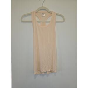 Athleta Cream Razor Back Tank Top Size S- Preloved